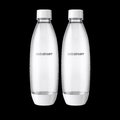 Sodastream White 1 L Carbonator Bottle , 2PK 1741261010